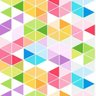 Papel de Parede Adesivo Mosaico Colorido 849 - 3