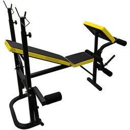 Estação de Musculação Banco para Supino com Encosto Ajustável - Tedmebs - 5