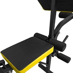 Estação de Musculação Banco para Supino com Encosto Ajustável - Tedmebs - 10