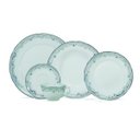 Ver imagem 1 de Aparelho de Jantar e Chá em Porcelana e Detalhes de Prata 30 Peças - Saint Germain Schmidt
