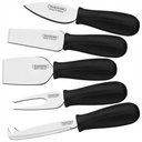 Ver imagem 1 de Jogo para Queijos Tramontina Harmoniza com Lâminas em Aço Inox e Cabos de Polipropileno Preto 5 Peça