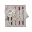 Ver imagem 2 de Escorredor Tramontina em Aço Inox Scotch Brite para Sobrepor no Canal Organizador 15x15 cm