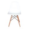 Cadeira Charles Eames Wood Dsw Branca - Base Madeira - 2