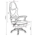 Ver imagem 2 de Cadeira de Escritório com Rodinha Fortt Verona - Cegf01-p