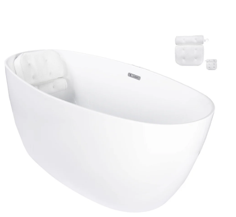 Banheira Imersao Freestanding de Luxo 1.50m - 6