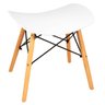 Banco Eames Wood DKR Branco - 2