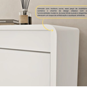 Ver imagem 4 de Cômoda Espanha 4 Gavetas 100%MDF - Móveis Tcil:Neve