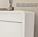 Ver imagem 4 de Cômoda Espanha 4 Gavetas 100%MDF - Móveis Tcil:Neve