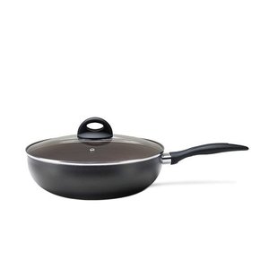 Wok Com Tampa 28Cm 3,4 Litros Ceramic Life Smart Plus Preto Brinox - 4791/143