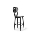 Ver imagem 1 de Cadeira de Madeira Torneada 63cm Cor Preta