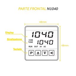 Controlador de Temperatura N1040-prr (24v Usb) - 3