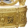 Aparador Clássico Dourado com Tampo em Mármore com Espelho Prime Home Decor 37977 - 5