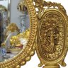 Aparador Clássico Dourado com Tampo em Mármore com Espelho Prime Home Decor 37977 - 6
