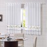 Cortina para Cozinha Corta Luz Luna 2,2 X 1,2 - Bella Janela Honey Tea - 1
