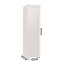 Ver imagem 3 de Multiuso Malta 1 Porta Fenix 100% Mdf Branco