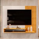Ver imagem 6 de Painel Tv 50 Pol 136cm Bancada Suspensa Vetra D04 Cedro/bali - Mpozenato