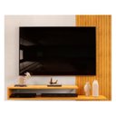 Ver imagem 5 de Painel Tv 50 Pol 136cm Bancada Suspensa Vetra D04 Cedro/bali - Mpozenato