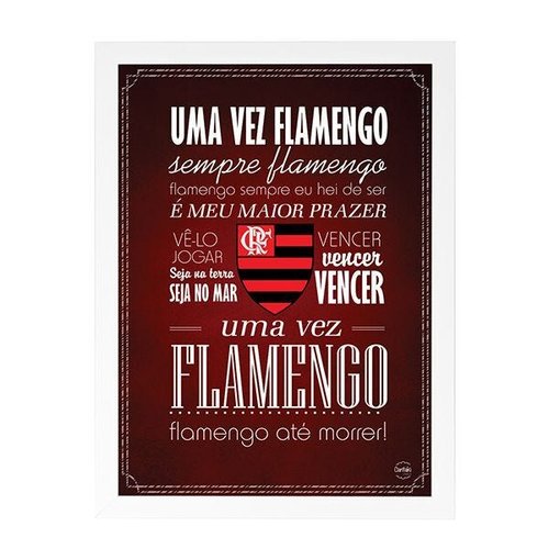 Quadro infantil flamengo