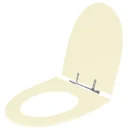 Ver imagem 2 de Assento Sanitário Poliester Studio Bone (Bege Claro) para vaso Incepa