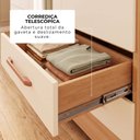 Ver imagem 5 de Guarda-Roupas Báltica 100% MDF 3 Portas 4 Gavetas c/ Kit de Espelhos e Pés