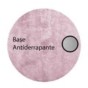 Ver imagem 4 de Tapete Redondo 0,80cm Quarto Sala Escritório Pelo Macio.:rosa