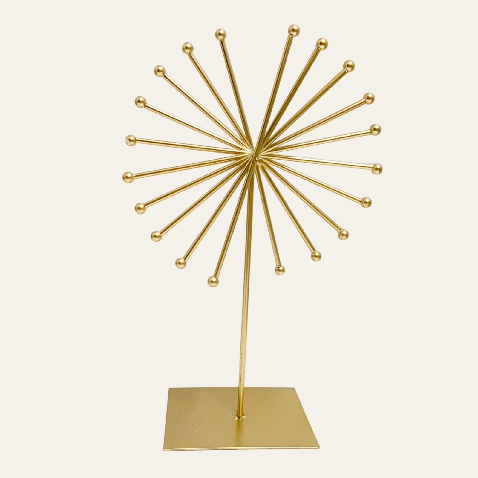 Estatua Aramado Decorativa Metal 23cm - Dourado