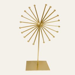 Estatua Aramado Decorativa Metal 23cm - Dourado - 1