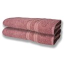 Ver imagem 4 de 6 Toalhas Grande Super Felpudas e Grossa Algodão 80x150 Itália Soft Beka - Branco/cinza/rosê