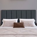Ver imagem 1 de Cabeceira Cama King em Módulos Estofados 20cmx45cm Cinza