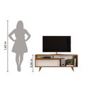 Ver imagem 2 de Rack Bancada Para Tv Até 60 Polegadas Nt 1285 Freijó / Off White Notável Freijo Off White