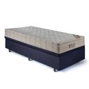Ver imagem 1 de Base Box Baú 96x203 Suede com Colchão Airtech Ortobom Molas Ensacadas