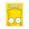 Quadro Decorativo Eu Não Fiz Isso! Bart Simpson - Branco - A3 - 33x45cm - 1