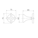 Ver imagem 2 de Acabamento para Registro Docolbase 1/2-3/4-1 Liss - Docol