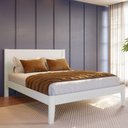 Ver imagem 2 de Cama Queen Madeira Macica Taeda 169 Cm 2809 Branco Festra