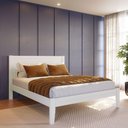 Ver imagem 7 de Cama Queen Madeira Macica Taeda 169 Cm 2809 Branco Festra