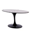 Ver imagem 3 de Mesa Saarinen Oval Espirito Santo 135x90cm - Base Preta mgsaarinen
