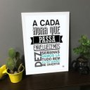 Ver imagem 3 de Quadro Decorativo Teatro dos Vampiros Legião Urbana - Branco - A3 - 33x45cm