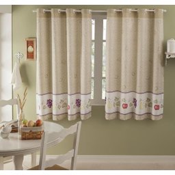 Cortina Para Cozinha Estampada Frutas 2,00x1,40cm Sultan - 1
