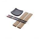 Ver imagem 2 de Conjunto para Sushi de Bambu e Cerâmica 7254 - Lyor