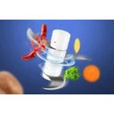 Ver imagem 2 de Mini Moedor Processador Elétrico Alimentos Alho sem Fio Usb