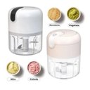 Ver imagem 4 de Mini Moedor Processador Elétrico Alimentos Alho sem Fio Usb