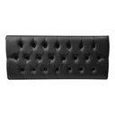 Ver imagem 3 de Cabeceira Box Shop Paris King 1,95m Painel Em Couro Sintético Preto