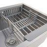 Cuba Gourmet Siena para Cozinha com Acessórios 50x40 Inox 304 Acetinado Vonu - 3
