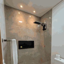 Chuveiro Lorenzetti Acqua Duo 220v/6800w Preto e Cromado - 7