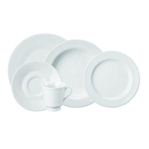 Serviço de Jantar e Chá em Porcelana 20PEÇAS - Noiva Schmidt