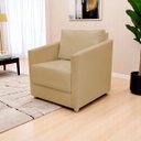 Ver imagem 2 de Poltrona Decorativa para Sala Recepção Manicure Consultório Celine Suede