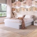 Ver imagem 1 de Cama Box Casal Flutuante 142,2cm com Box Baú para Armazenamento