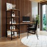 Escrivaninha Home C/ Prateleira Innovare Industrial Canela - 1
