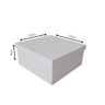 Caixa 100% Mdf (19x19x09) Branco - 2