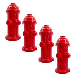 04x Hidrante Canino Poste para Cachorro Fazer Xixi Sanitário Pet - 1